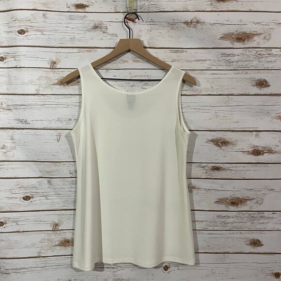 Ciara Sun Woo Mid-Length Tank - White - Small - Picture 9 of 9
